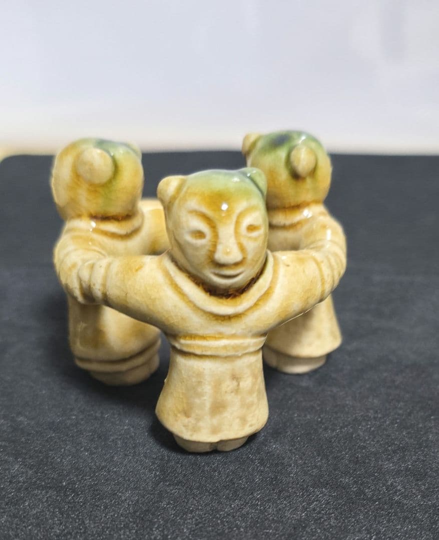 三つ人形蓋置です