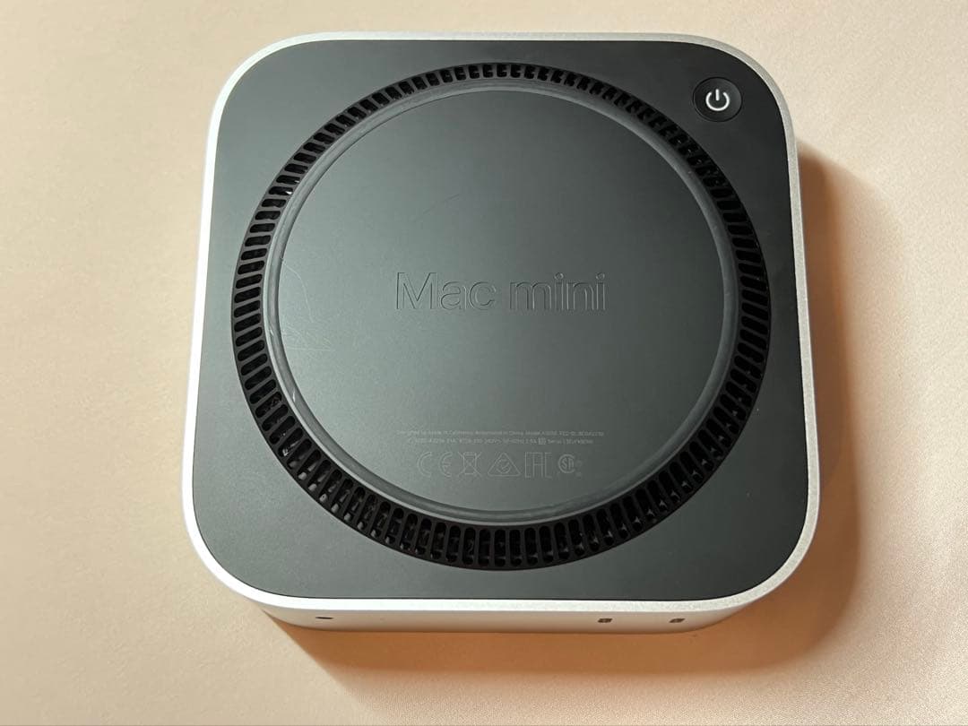 Macデスクトップ Apple Mac mini M4 16GB 256GB