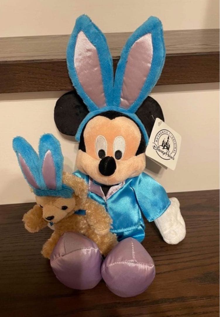 フロリダディズニー ミッキー ミニー ダッフィ ぬいぐるみ 2点セット