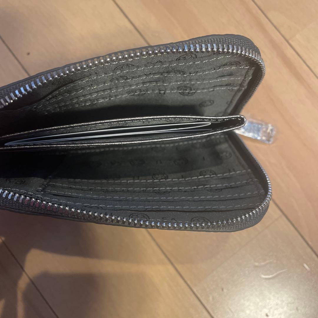 タイムセール新品未使用　サロンドアルファード　スリースターL字ミニ財布　ガンメタ