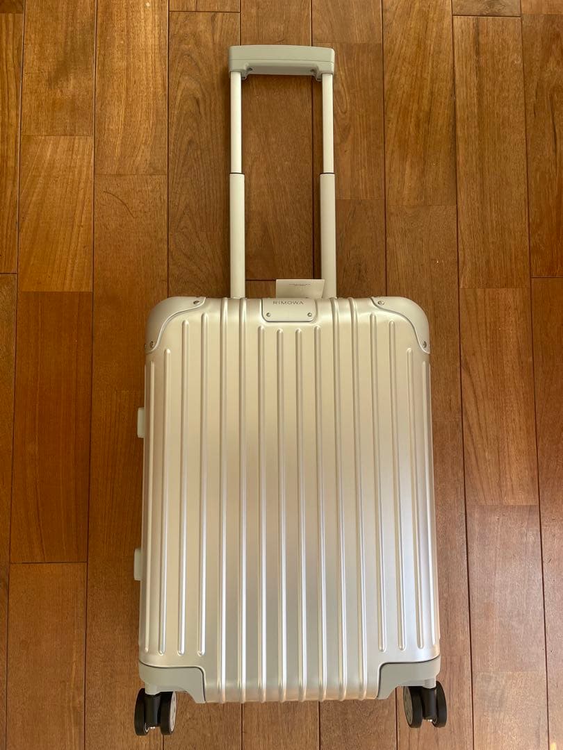 新品未使用！生涯保証品★リモワ rimowa オリジナルキャビン★コンパクト