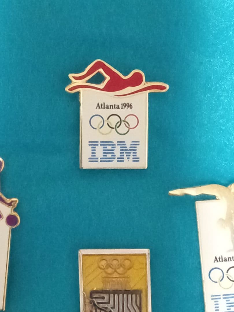 値下げしました　アトランタオリンピック1996年　IBM公式ピンバッジセット
