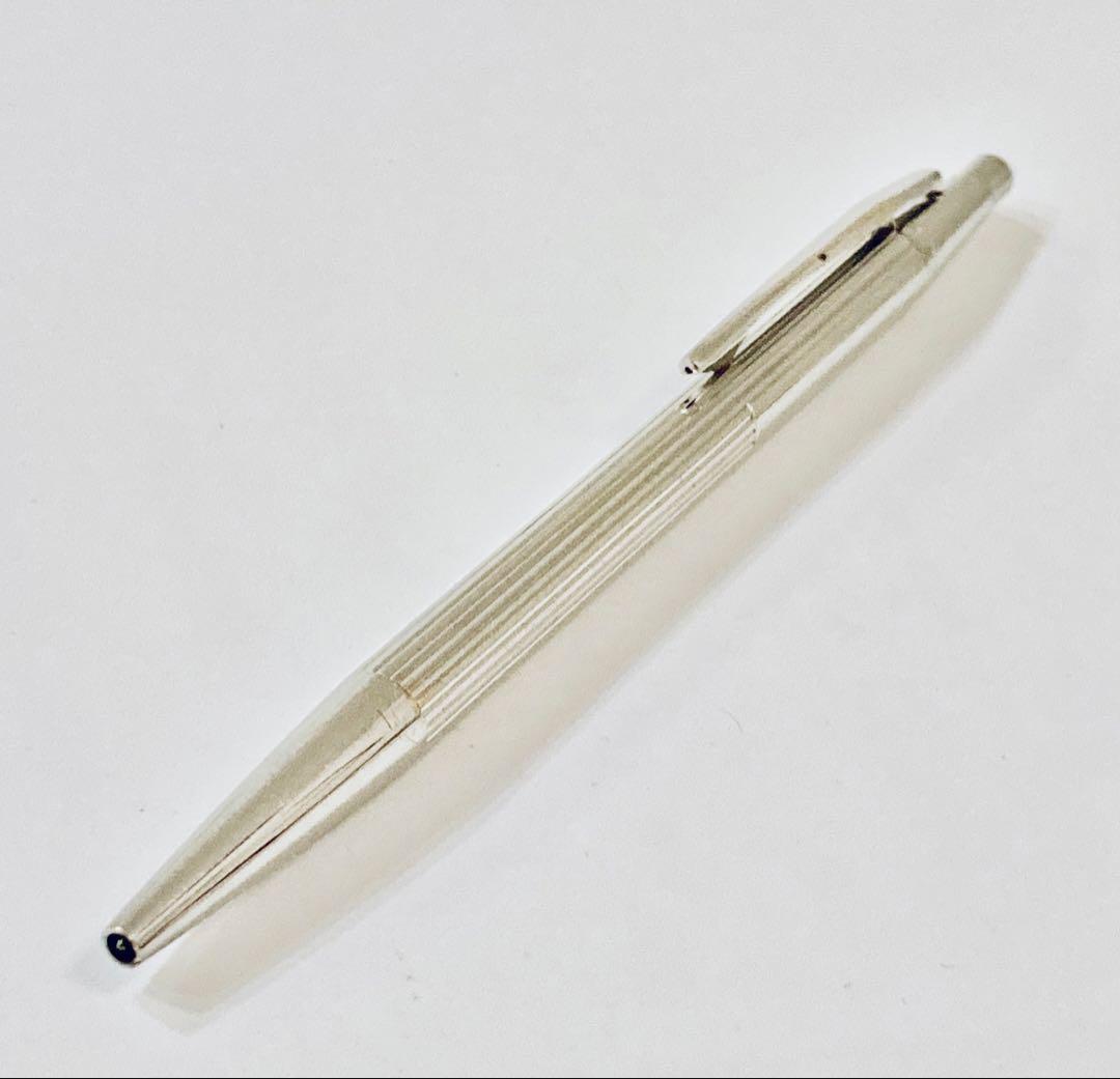 プラチナ仕上げ◆モンブラン高級ボールペン ノブレスMONTBLANC 1970s