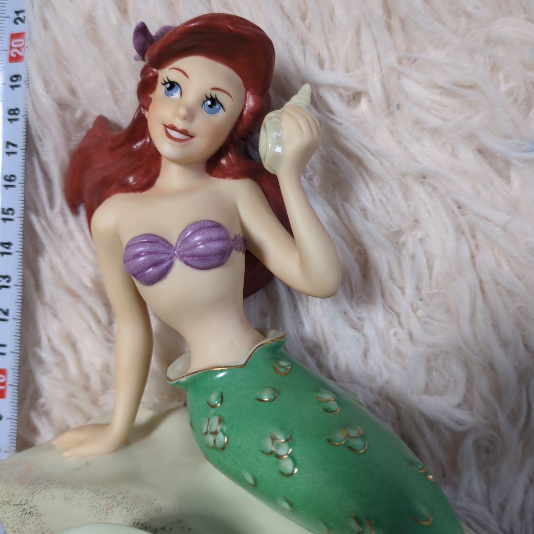 アリエル　人魚の陶器フィギュア 約19cm