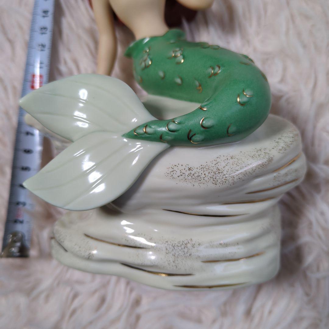 アリエル　人魚の陶器フィギュア 約19cm