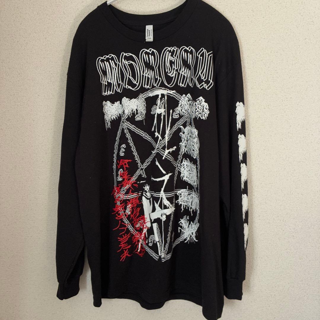 moreru 闇の軽音楽で包丁を弾く　ロンT 希少