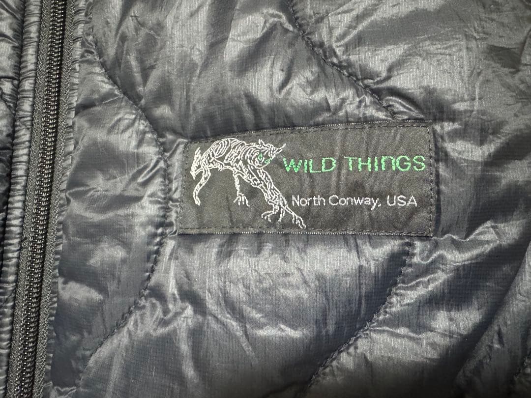 WILD THINGS ワイルドシングスリバーシブルビレイベスト ブラック