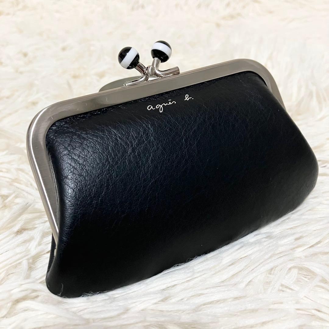 【未使用】 アニエスベー 型 がま口 ケース 小銭入れ