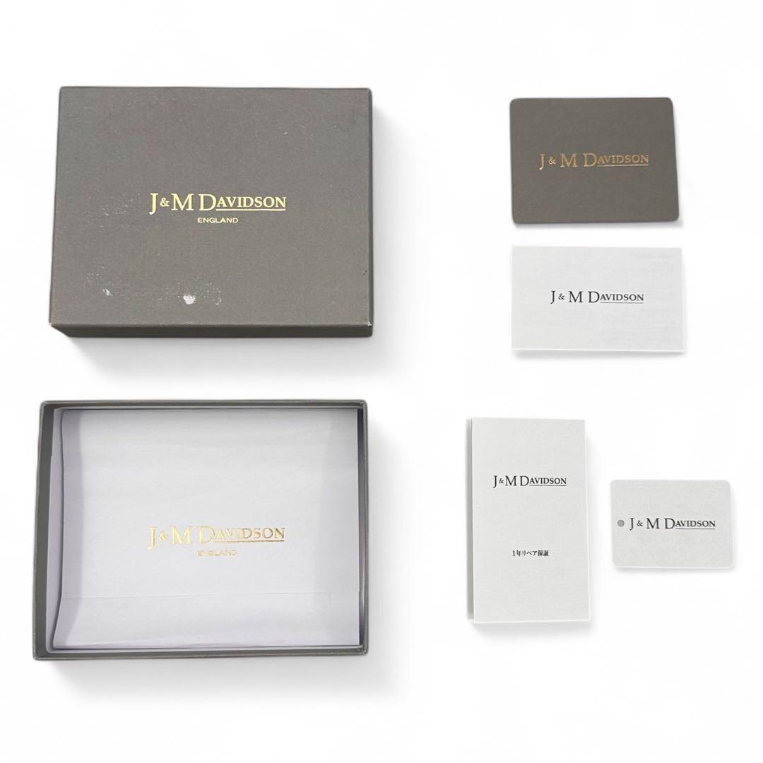 未使用に近い ジェイアンドエムデヴィッドソン ケース 財布 小銭入れ 黒色