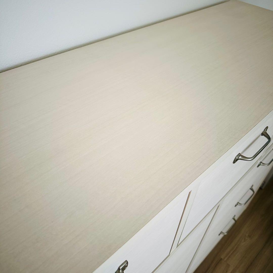 B-COMPANYビーカンパニー 白 チェスト 大