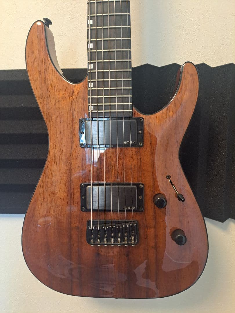 【パパピピ】【美品】H1007B KOA エレキギター 7弦