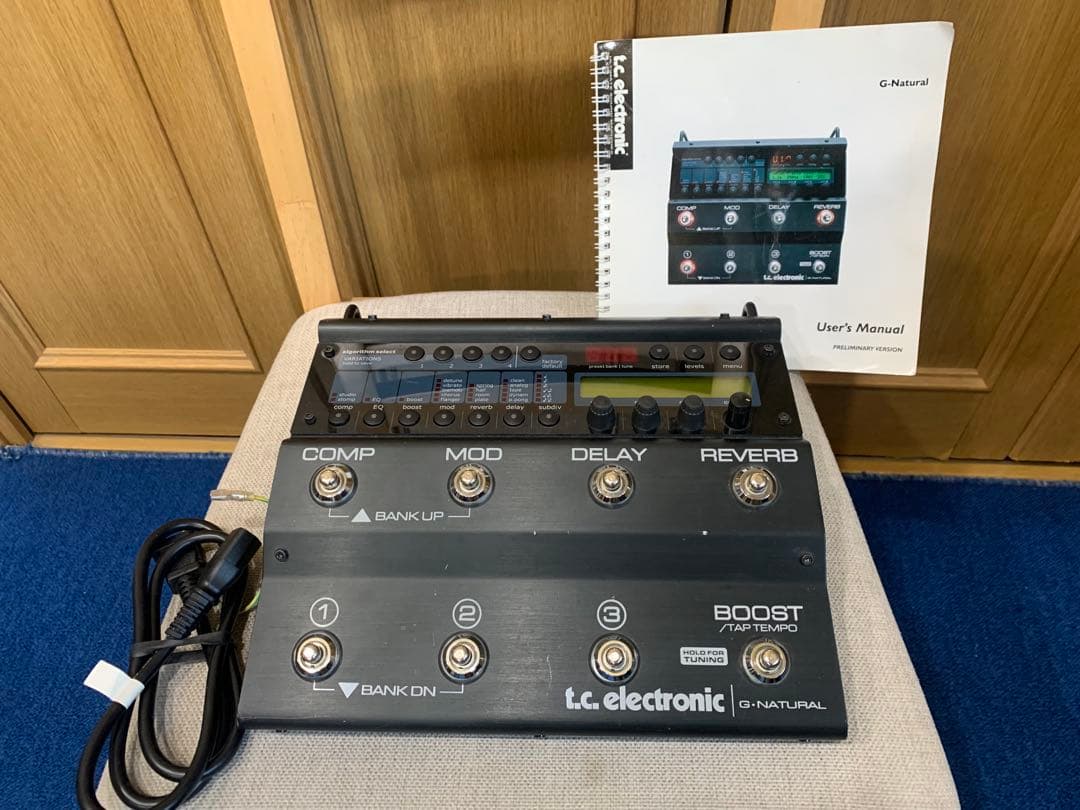 t.c. electronic G-NATURAL エレアコ用マルチエフェクター