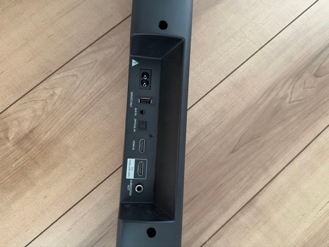 DENON サウンドバー ブラック HDMIケーブルセット