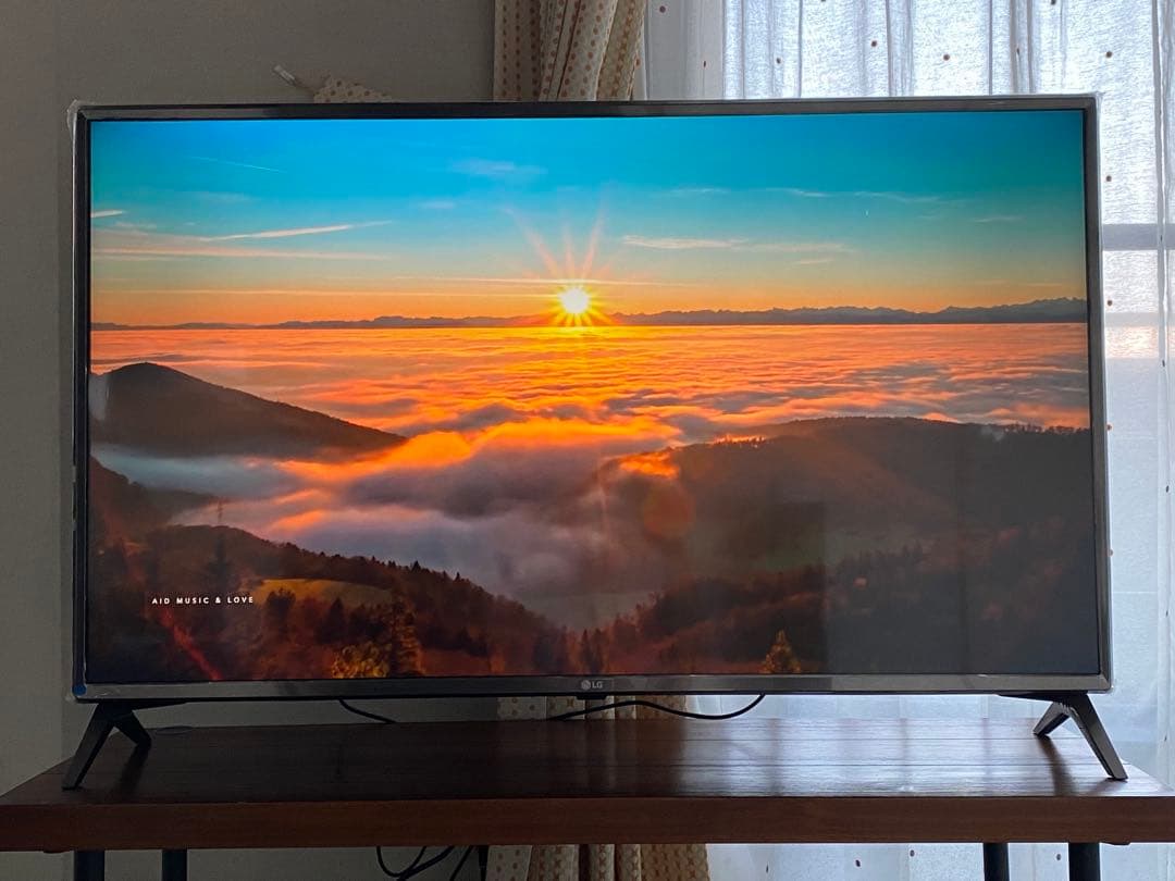 4K対応 Wi-Fi アプリ多数 43インチ液晶テレビ LG 43UJ6100