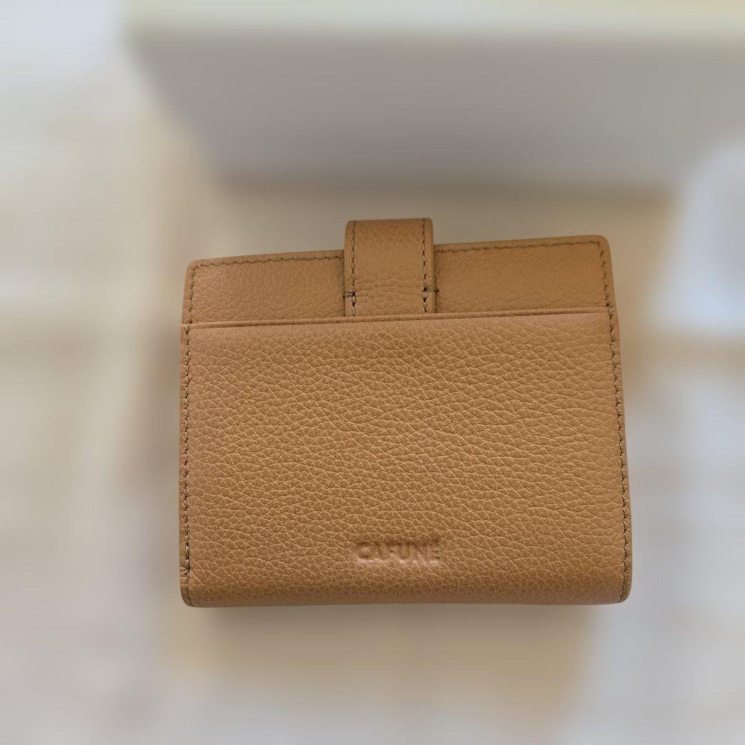 未使用　cafune カフネ 財布 スタンスフラップウォレット