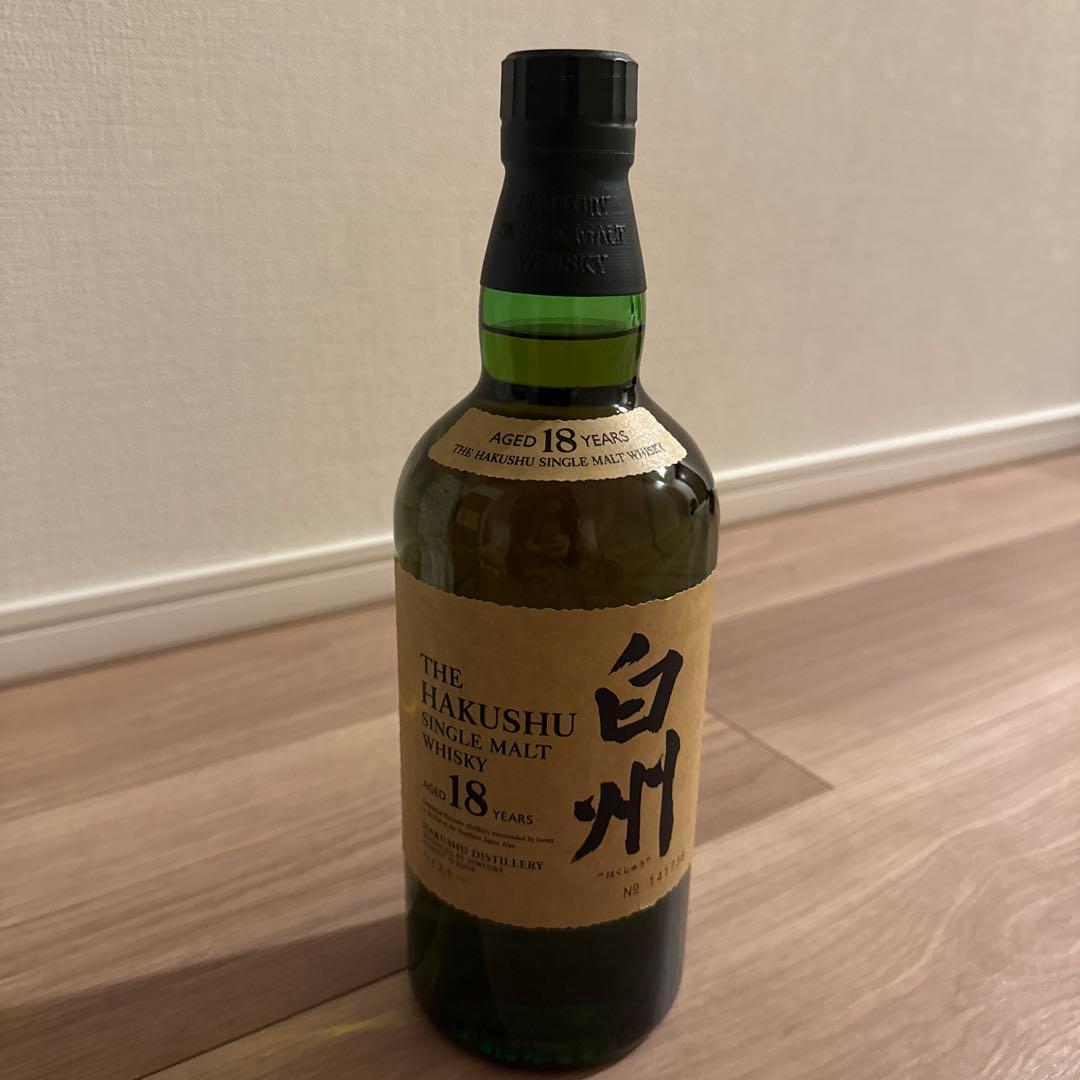 白州 18年 シングルモルトウイスキー 700ml