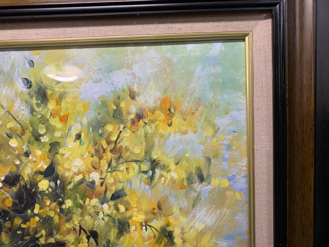 酒井修一郎　ミモザ　絵画