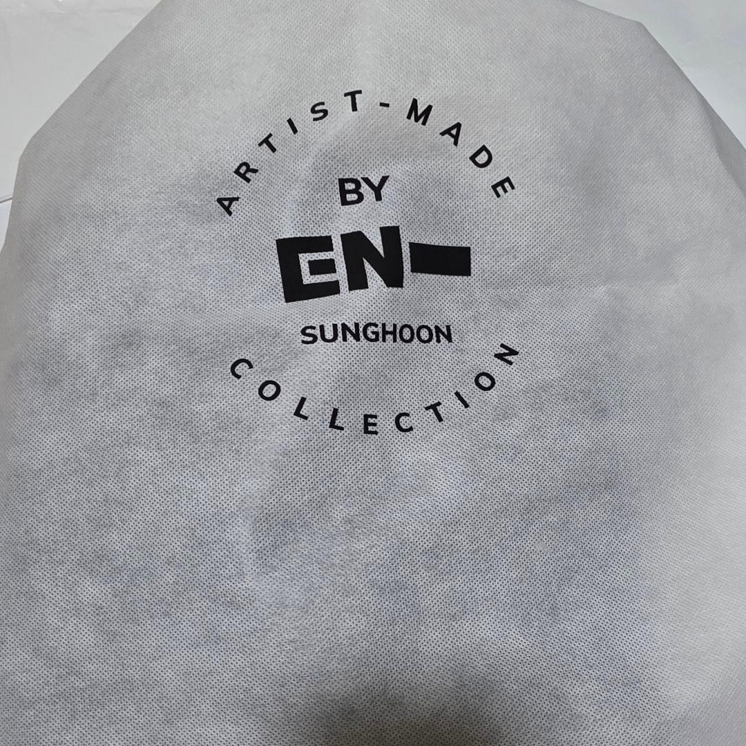 ENHYPEN ソンフン アーティストメイド パーカー チャコールグレー