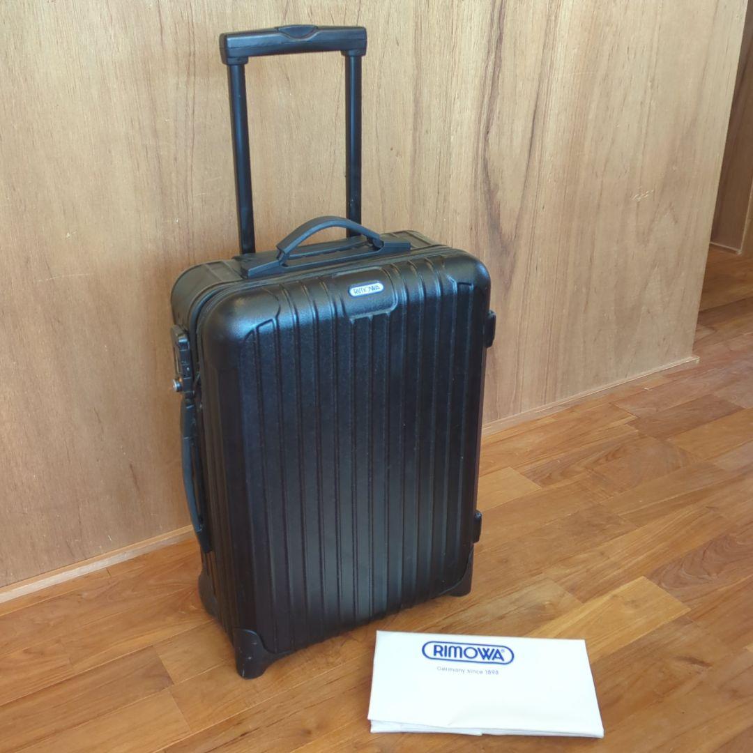 RIMOWAリモワ★サルサ 機内持込み 33L ブラック 2輪 TSAロック