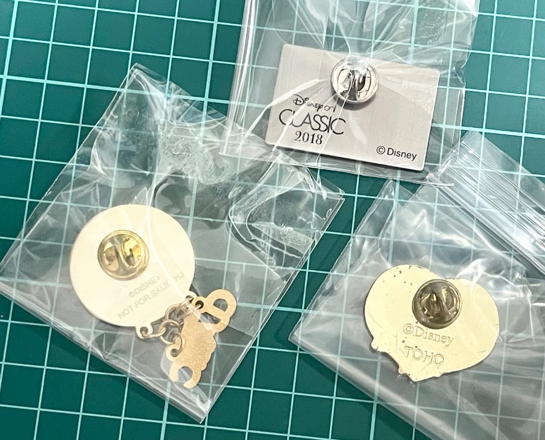 ディズニー　ディズニーオンクラシック　映画　ジゼル　ピップ　ピン　セット