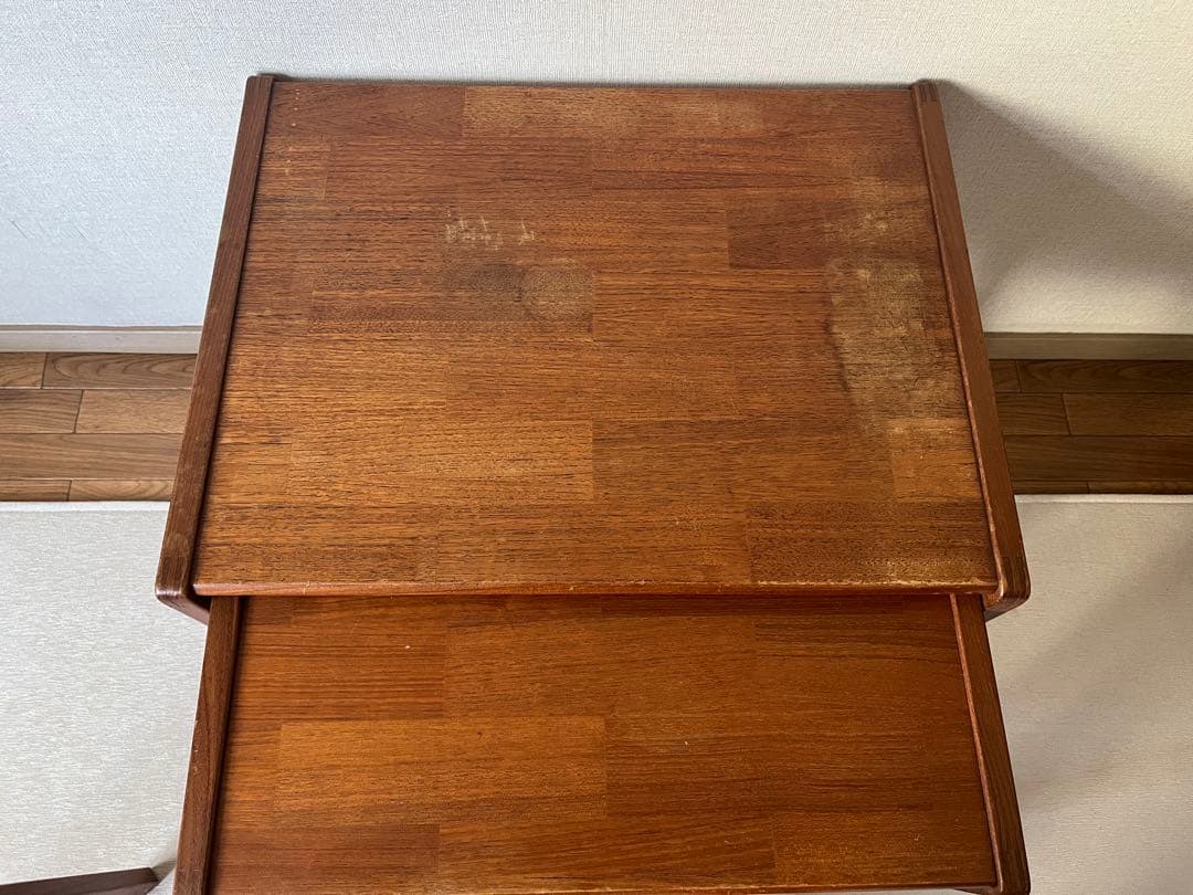 北欧ヴィンテージ/ネストテーブル/サイドテーブル