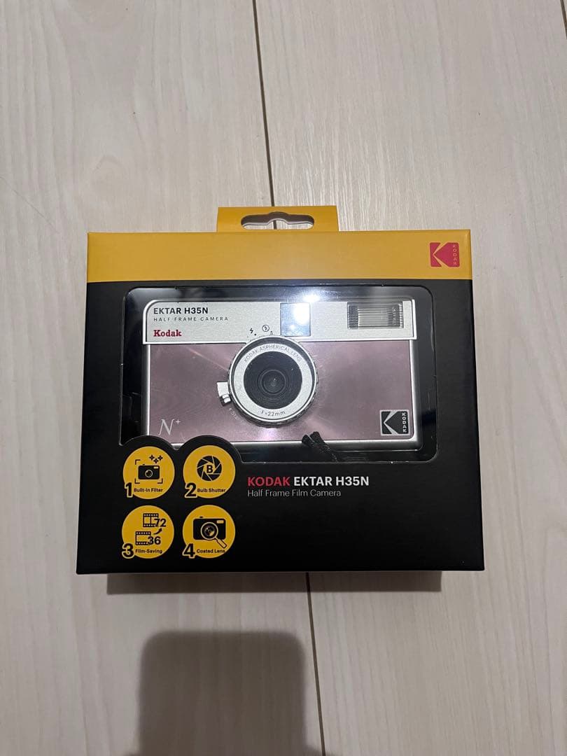 Kodak EKTAR H35N ハーフフレームカメラ　ピンク