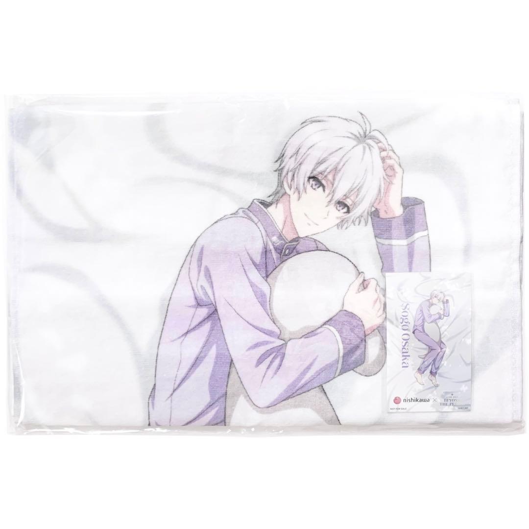 劇場版アイドリッシュセブン アイナナ 逢坂壮五 フェイスタオル ステッカー 西川