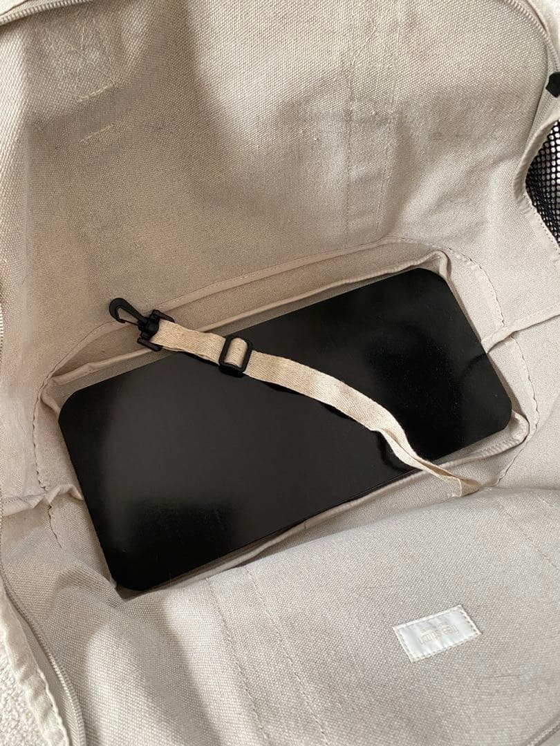 フリーステッチ free stitch キャリーバッグ リネン ソリッド S