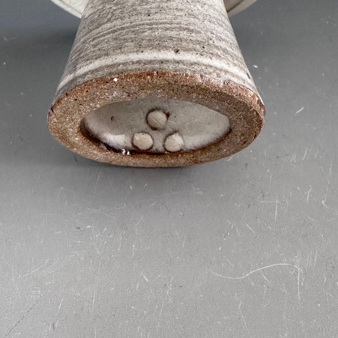 茶道具　唐津　三嶋　蓋置　十三代　太郎右衛門窯　共箱　陶芸　茶会　稽古