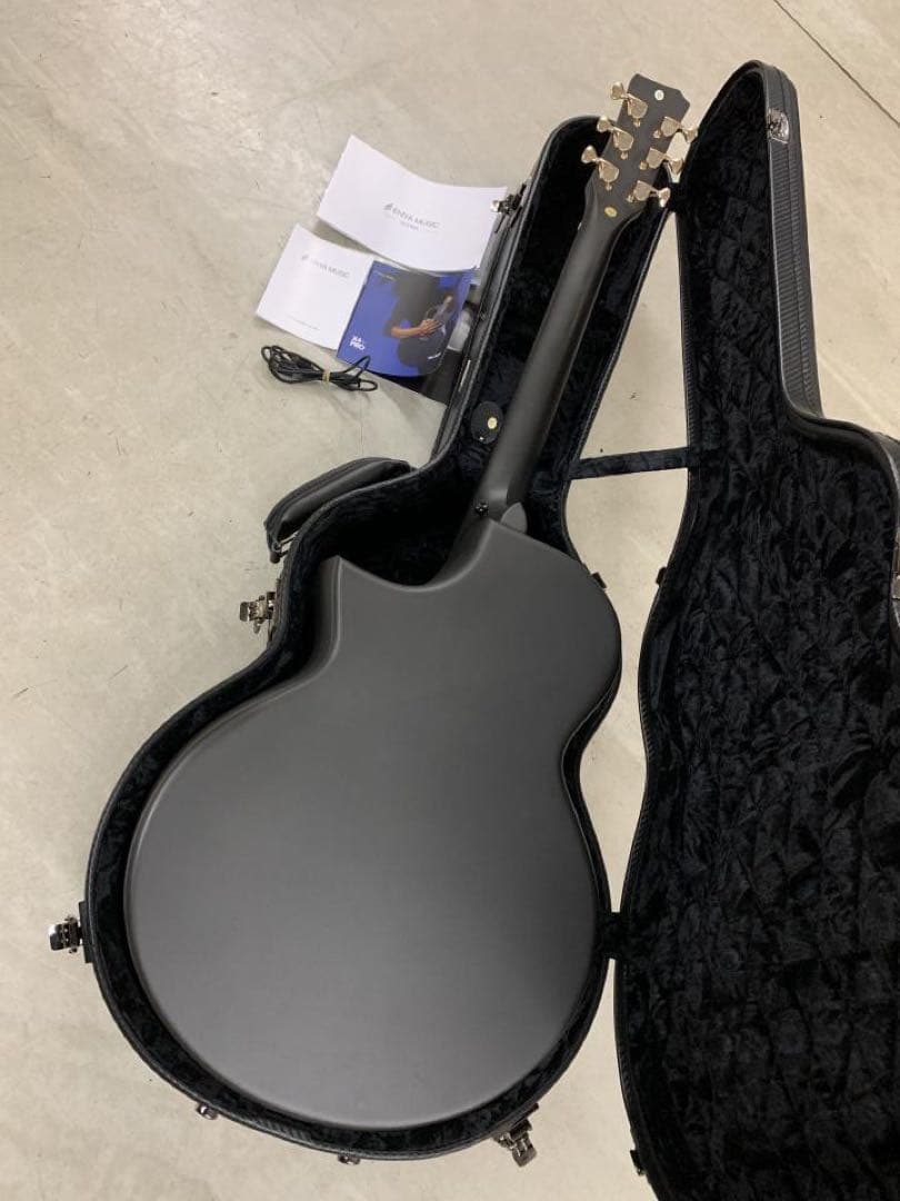 新品同様ENYA X4 Pro Trance Acoustic ギター、ケース付