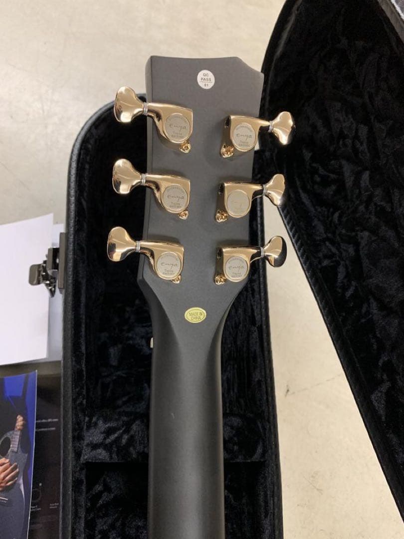 新品同様ENYA X4 Pro Trance Acoustic ギター、ケース付