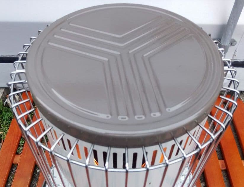 【美品】自然通気形開放式石油ストーブ　KS-67H　2021年製