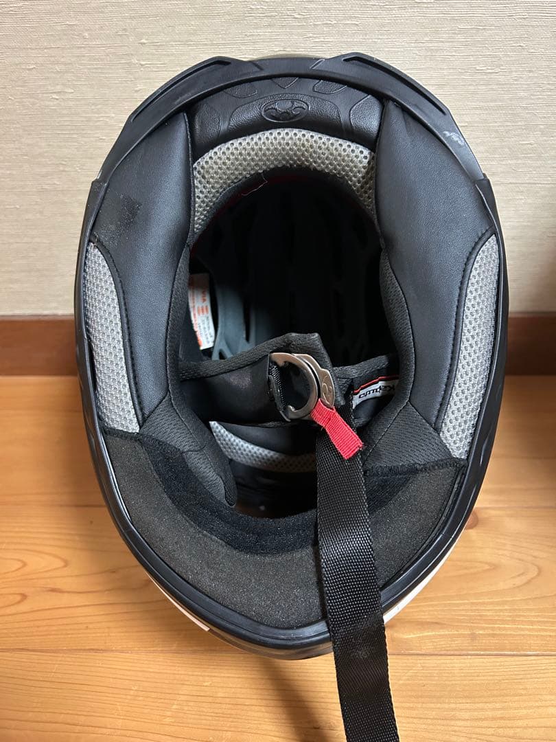 ファームKabuto フルフェイスヘルメット ホワイト・ブラック