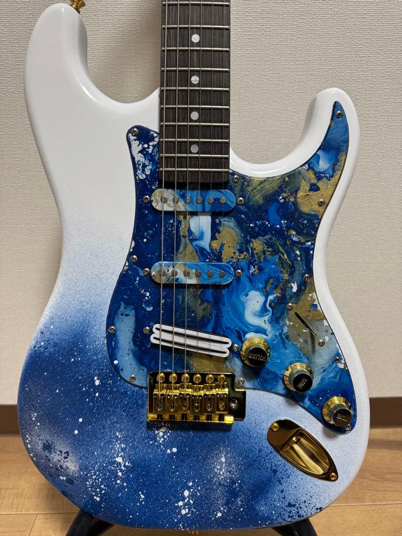 一点物 カスタムペイント リフィニッシュエレキギター
