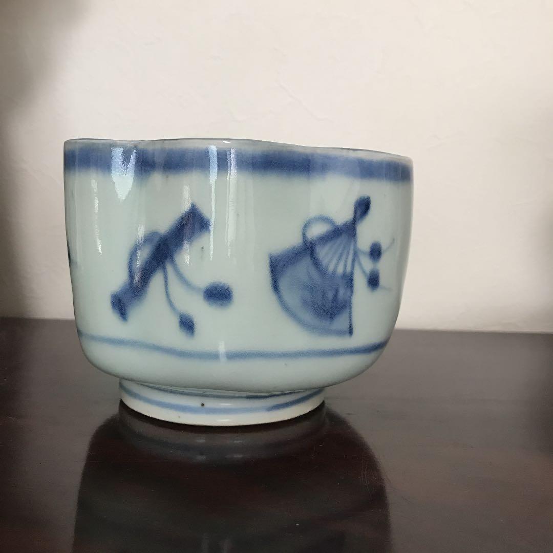 茶道具　火入　景徳鎮　古染付