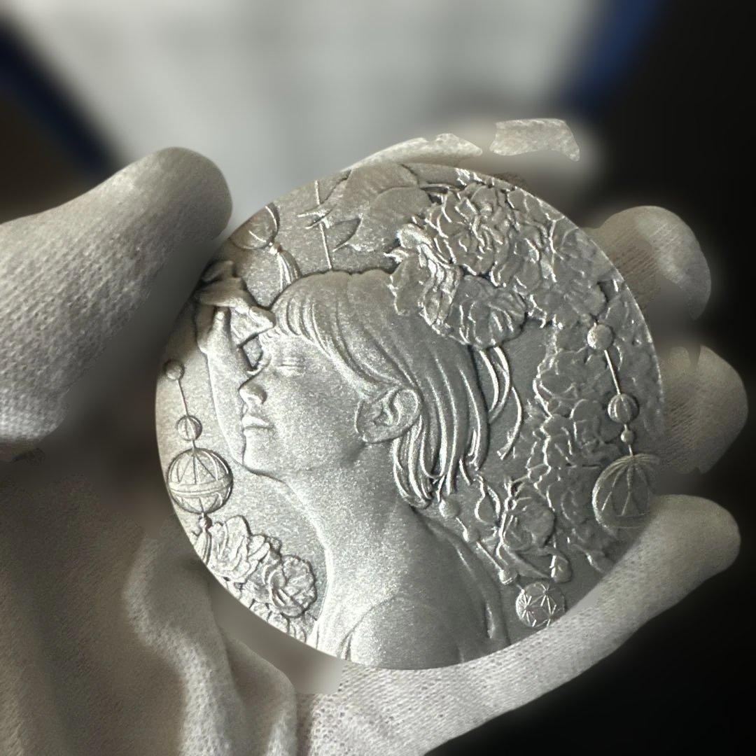 桜の通り抜け記念銀メダル 令和6年 造幣局製