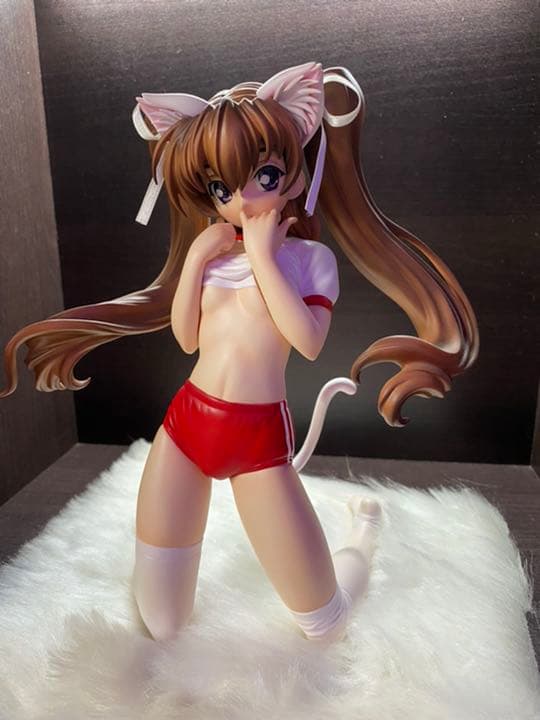 【ガレージキット完成品】ともみネコ耳ブルマタイプ【フィギュア】