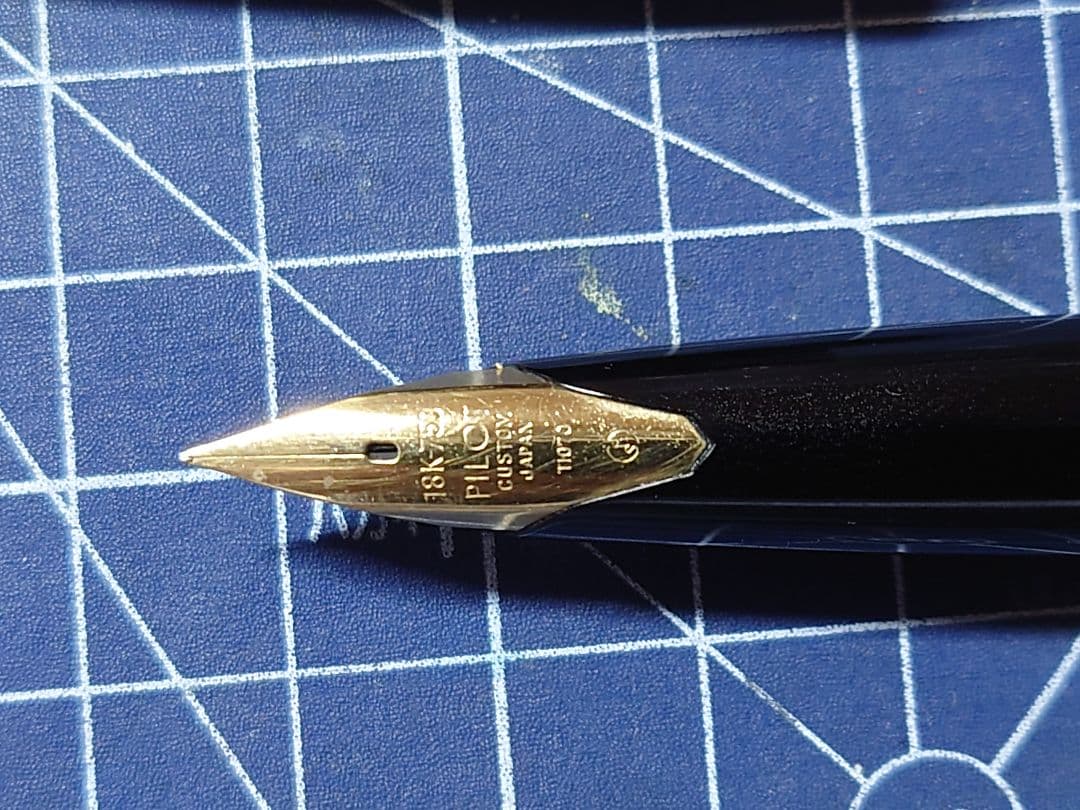 パイロット エリートカスタム 万年筆 18K-F デッドストック品