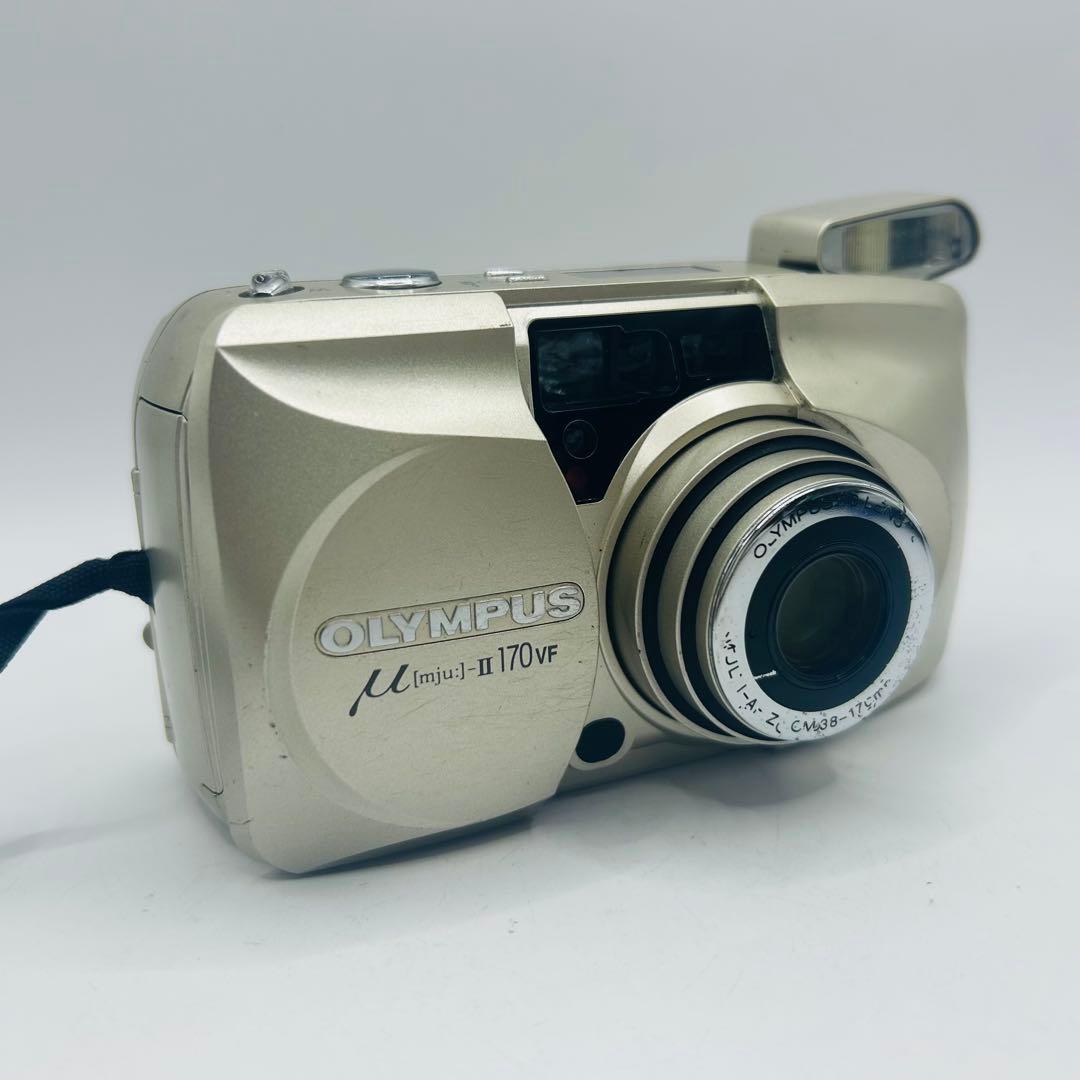 動作確認済　OLYMPUS μ-ii mju 170 VF フィルムカメラ