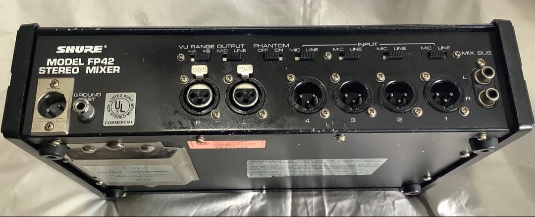 SHURE FP42 ステレオ・ミキサー