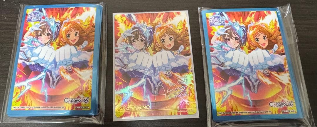 MR 日野茜 カードフォリオボックス特典スリーブ2つ