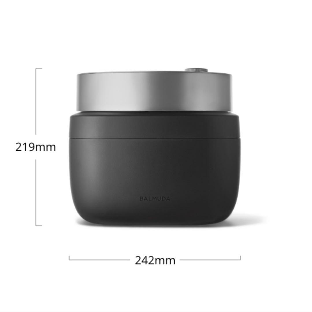 【新品未開封】BALMUDA The Gohan K08A-BK 新型