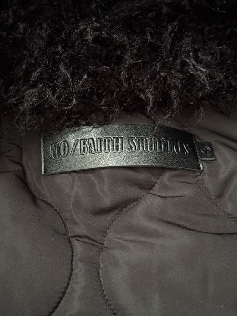 ジャケット・アウター NO/FAITH STUDIOS BOMBER JACKET BLACK