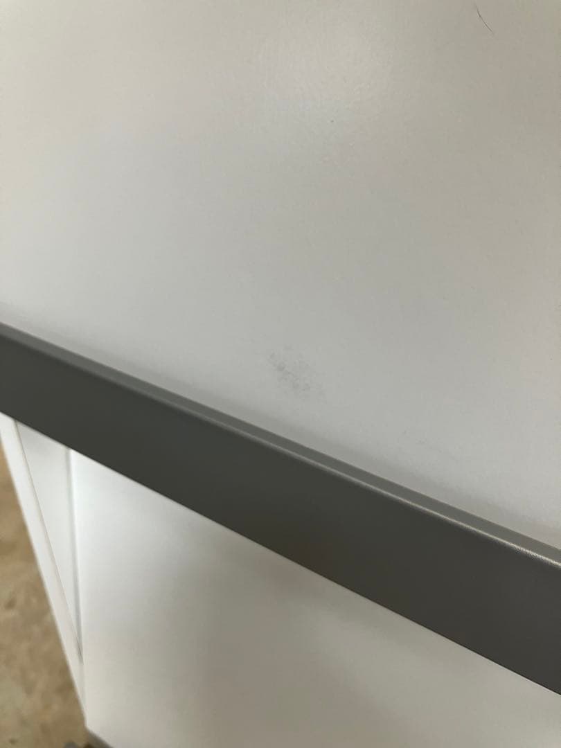 ディスプレイラック ホワイト 高さ123幅116奥行41cm ダメージ有り