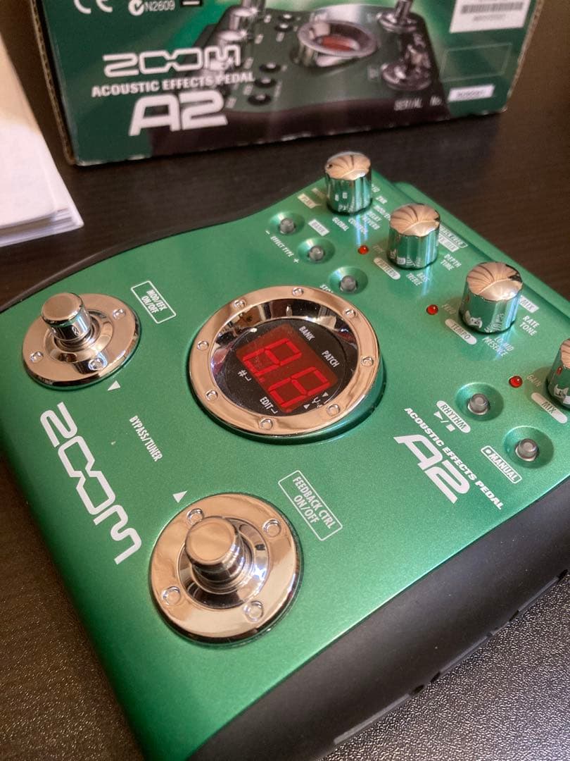 ZOOM A2 アコースティックエフェクターペダル
