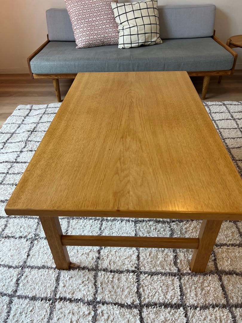 ウェグナー　getama ゲタマ サイドテーブル　オーク　北欧ビンテージ家具