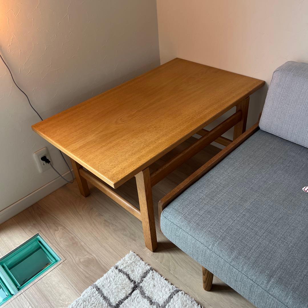 ウェグナー　getama ゲタマ サイドテーブル　オーク　北欧ビンテージ家具