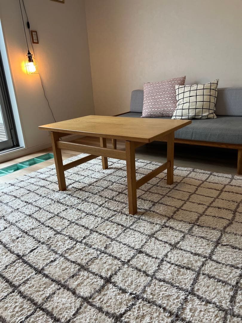 ウェグナー　getama ゲタマ サイドテーブル　オーク　北欧ビンテージ家具