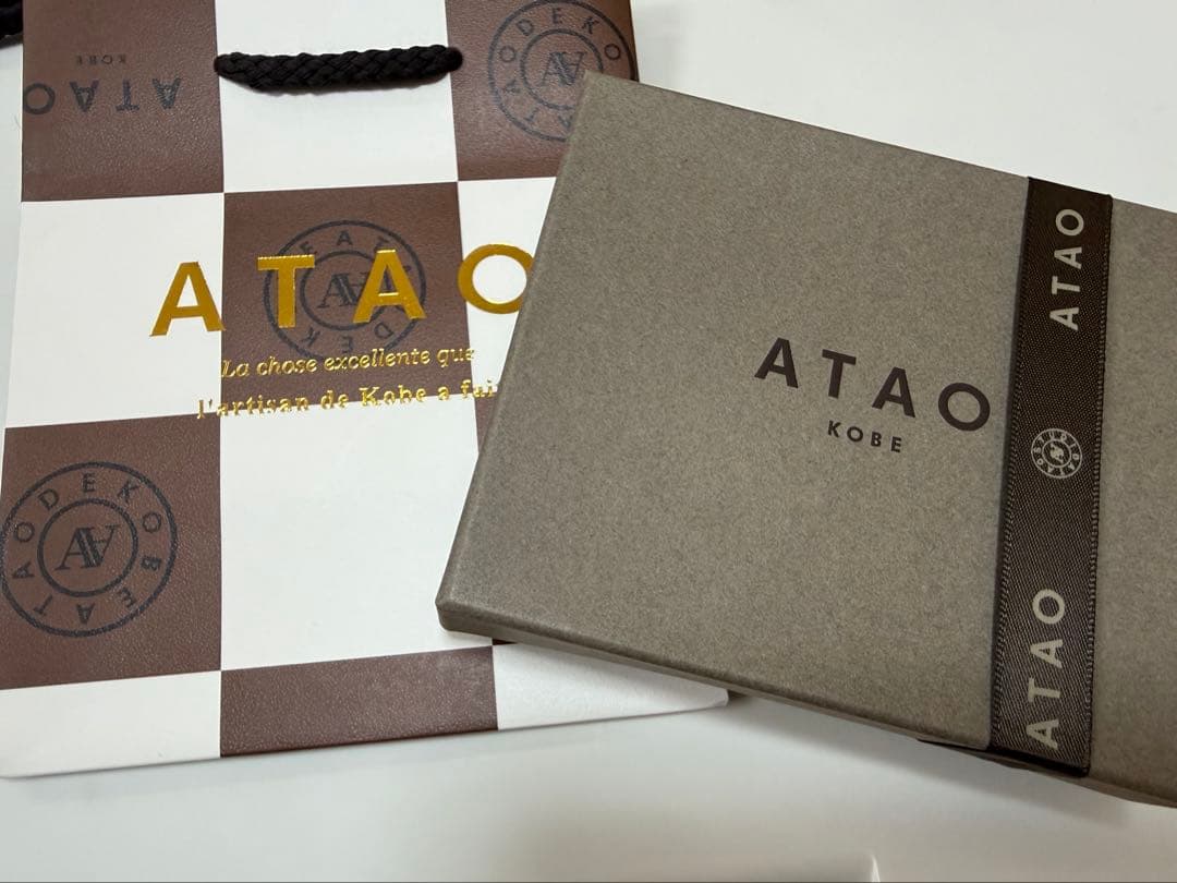 ATAO ミリモ ブロックパーティ　ミニ財布