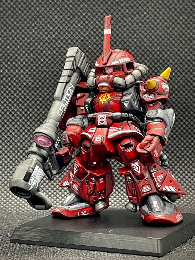 【送料無料/匿名配送】ガンダムコンバージ ザクIIジョニーライデン機 リペイント